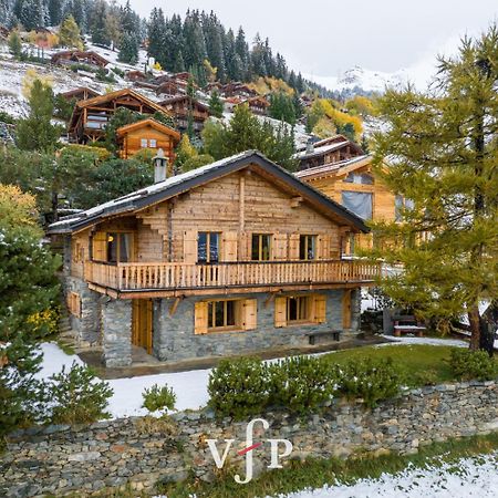 L'Alouvy Winter Dream Chalet For Family At Verbier Villa Buitenkant foto