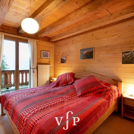 L'Alouvy Winter Dream Chalet For Family At Verbier Villa Buitenkant foto