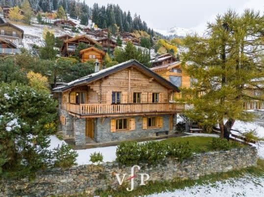 L'Alouvy Winter Dream Chalet For Family At Verbier Villa Buitenkant foto