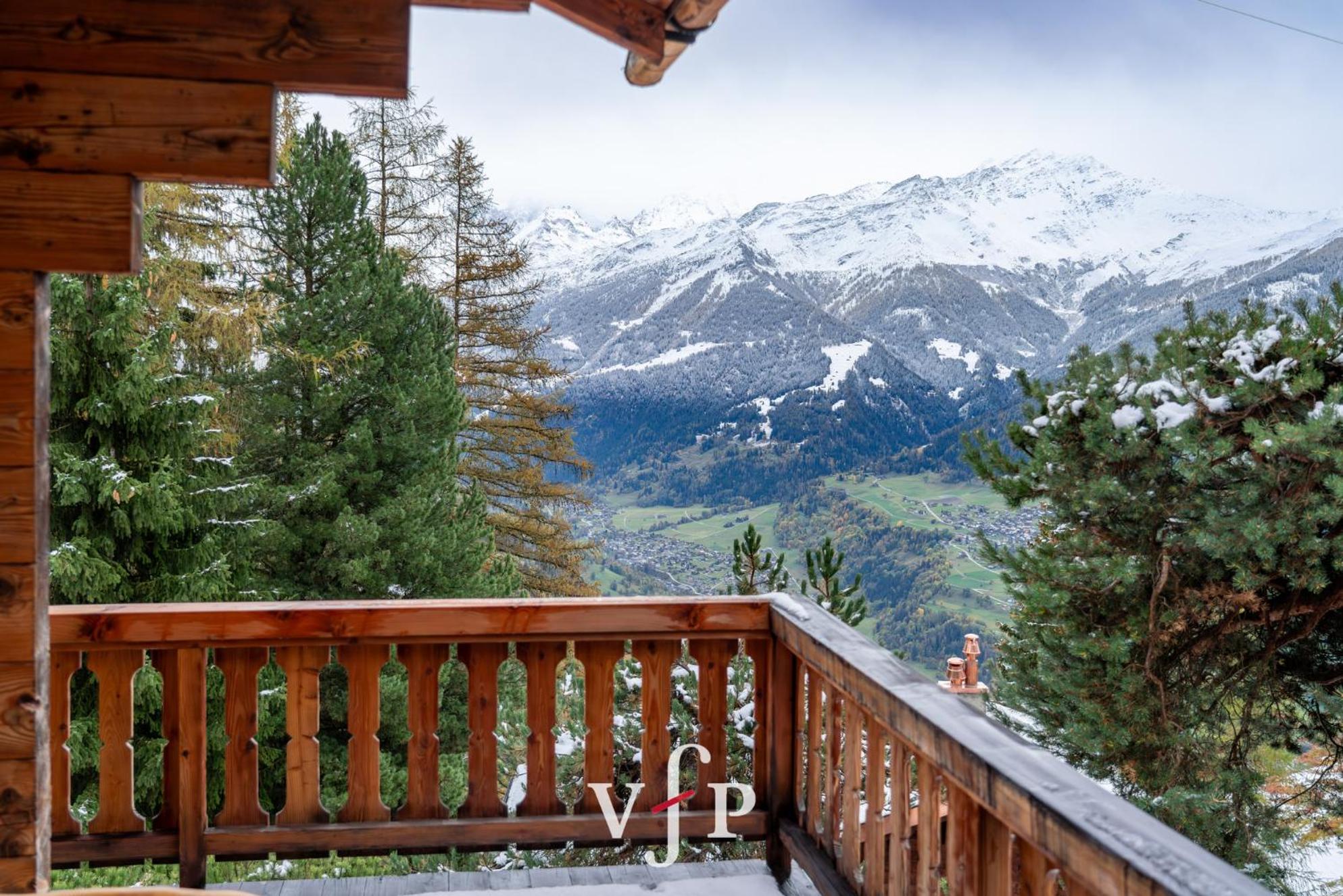 L'Alouvy Winter Dream Chalet For Family At Verbier Villa Buitenkant foto