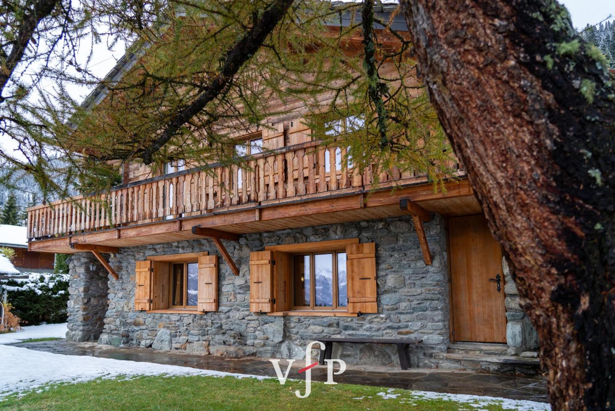 L'Alouvy Winter Dream Chalet For Family At Verbier Villa Buitenkant foto